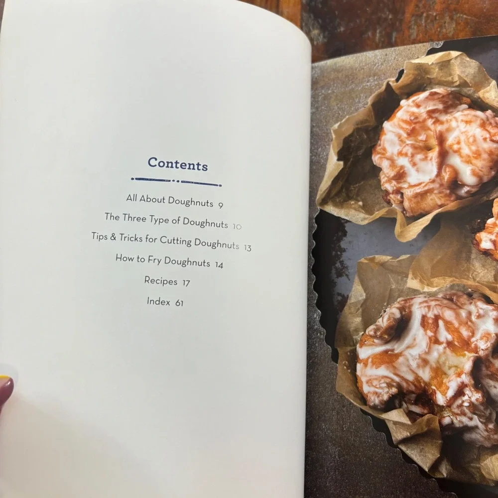 Williams Sonoma The Doughnut Cookbook Baked & Fried Recipes Hardcover 2016